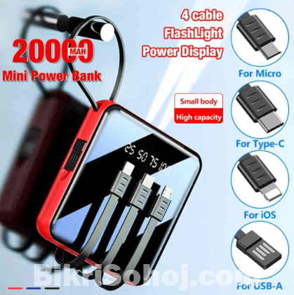 Smart Mini Power Bank  (20000mAh)